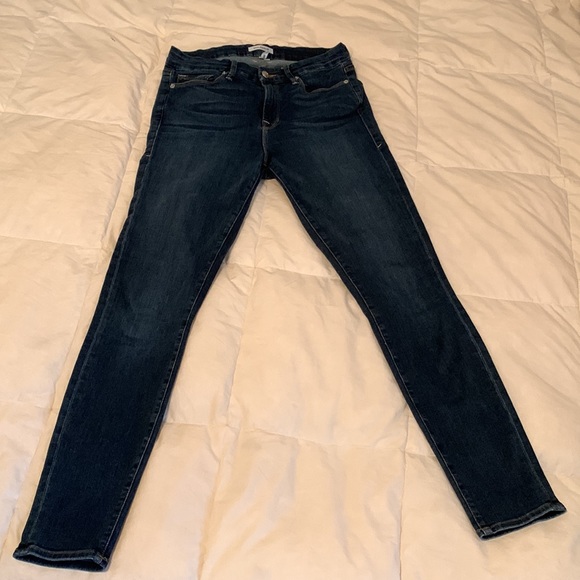 Good American Good Legs Skinny Med Rise Style GAGL899 Blue004 Size 10 Waist 30 - Picture 12 of 13